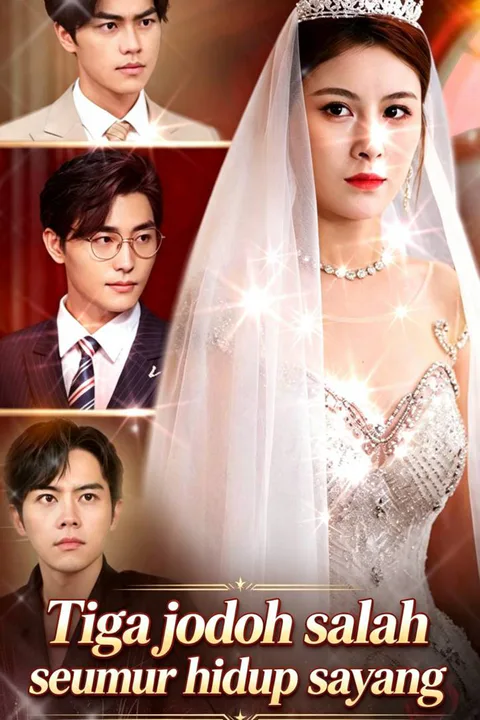 Poster Tiga jodoh salah, seumur hidup sayang
