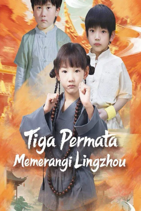 Poster Tiga Permata Memerangi Lingzhou