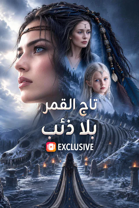 ملصق تاج القمر بلا ذئب