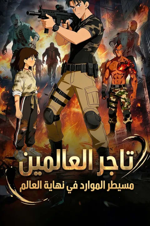 ملصق تاجر العالمين: مسيطر الموارد في نهاية العالم
