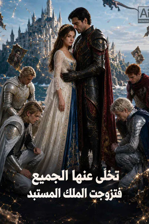 ملصق تخلّى عنها الجميع فتزوجت الملك المستبد