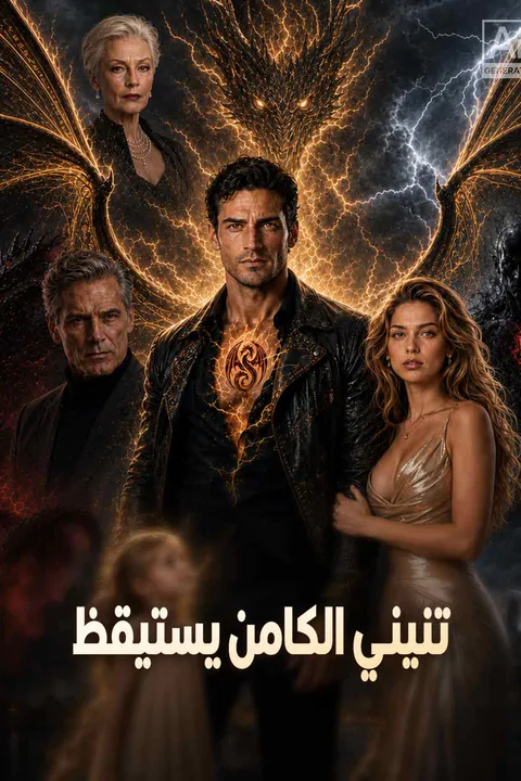 ملصق تنيني الكامن يستيقظ