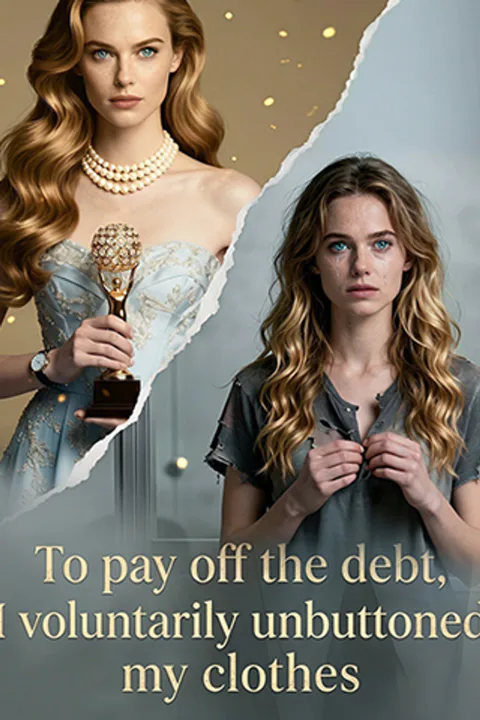 To pay off the debt, I voluntarily unbuttoned my clothes poster