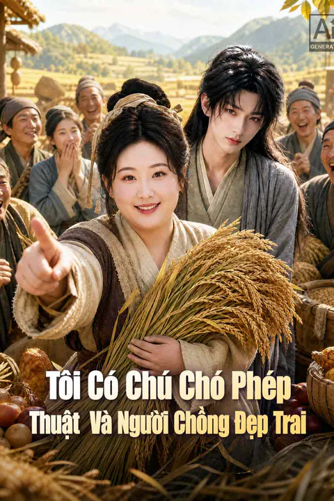 Poster Tôi Có Chú Chó Phép Thuật Và Người Chồng Đẹp Trai