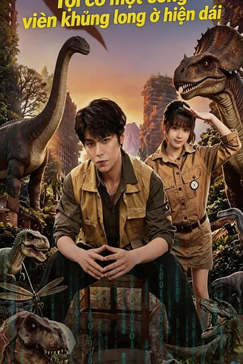 Poster Tôi có một công viên khủng long ở hiện đại