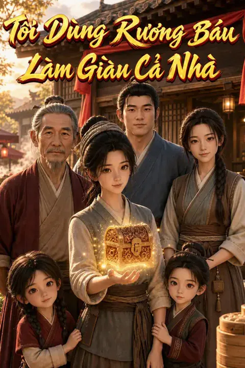 Poster Tôi Dùng Rương Báu Làm Giàu Cả Nhà