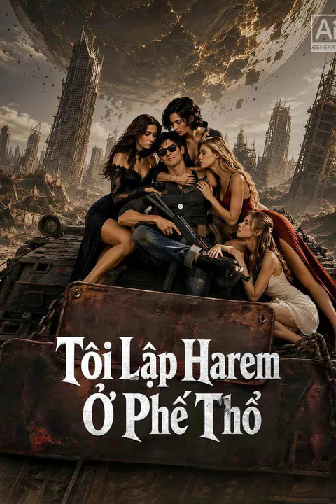 Poster Tôi Lập Harem Ở Phế Thổ