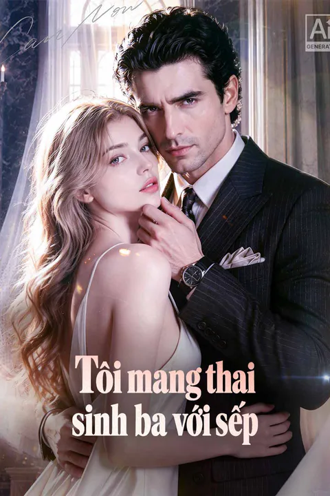 Poster Tôi mang thai sinh ba với sếp