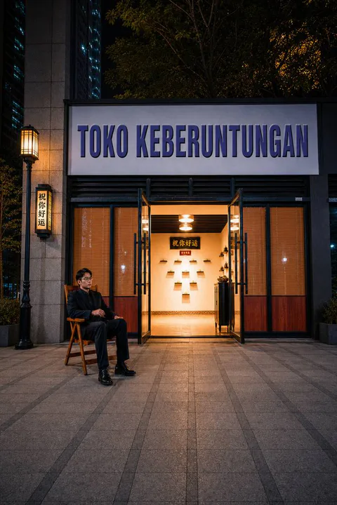 Poster Toko Keberuntungan