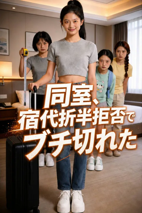 同室、宿代折半拒否でブチ切れたのポスター