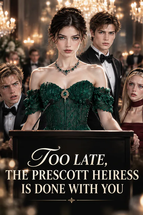 TOO LATE, THE PRESCOTT HEIRESS IS DONE WITH YOU poster