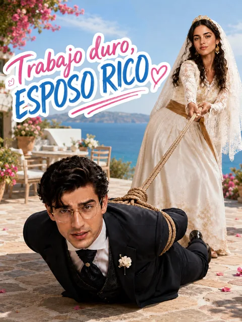 Póster de Trabajo duro, esposo rico