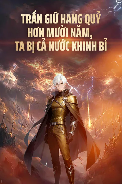Poster Trấn Giữ Hang Quỷ Hơn Mười Năm, Ta Bị Cả Nước Khinh Bỉ