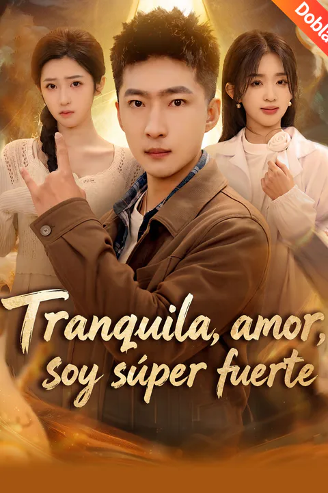 Póster de (Doblado) Tranquila, amor, soy súper fuerte