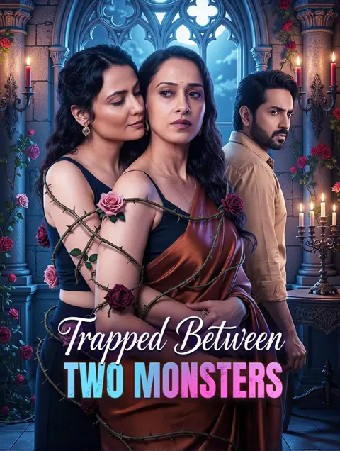 Trapped Between Two Monsters poster