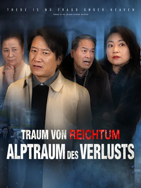 Poster von Traum von Reichtum, Alptraum des Verlusts
