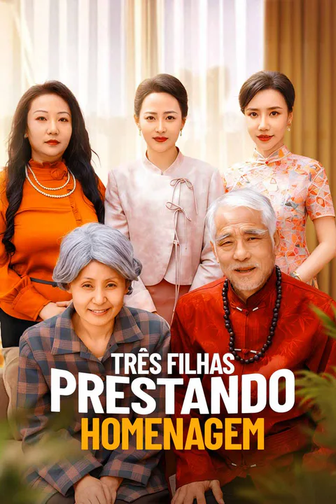 Pôster de Três Filhas Prestando Homenagem