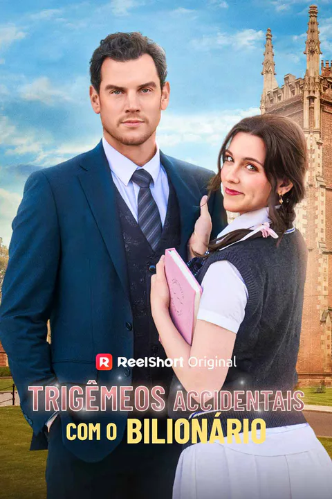 Pôster de Trigêmeos Accidentais com o Bilionário