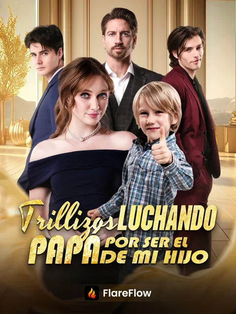 Póster de Trillizos Luchando por Ser el Papá de Mi Hijo
