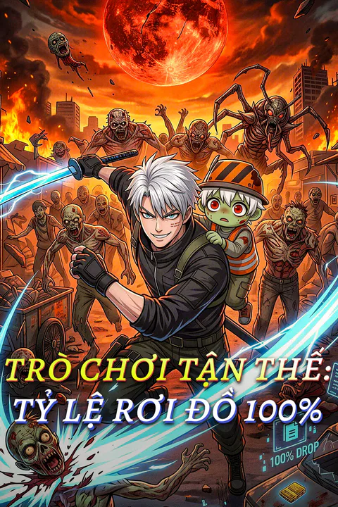 Poster Trò Chơi Tận Thế: Tỷ Lệ Rơi Đồ 100%