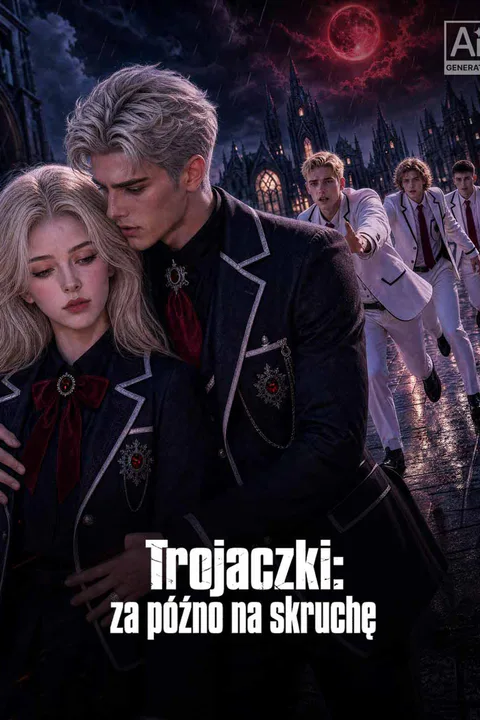 Trojaczki: za późno na skruchę – plakat