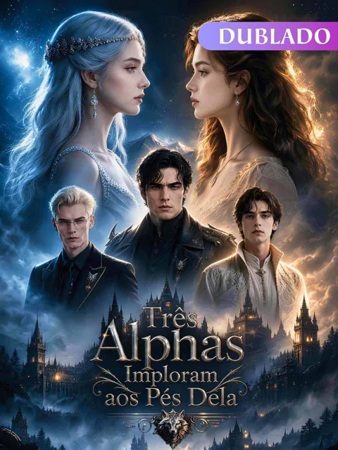 Pôster de Três Alphas Imploram aos Pés Dela (Dublado)