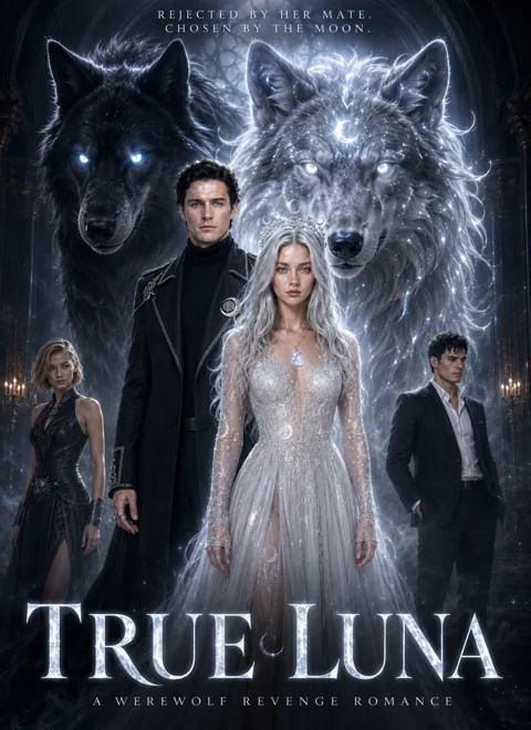 TRUE LUNA Rejected by her mate. Chosen by the Moon. poster