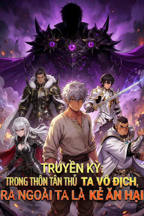 Poster Truyền Kỳ: Trong Thôn Tân Thủ Ta Vô Địch, Ra Ngoài Ta Là Kẻ Ăn Hại