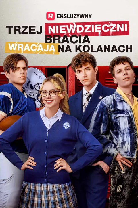 Trzej Niewdzięczni Bracia Wracają na Kolanach – plakat
