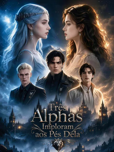 Pôster de Três Alphas Imploram aos Pés Dela