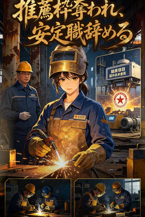 推薦枠奪われ、安定職辞めるのポスター