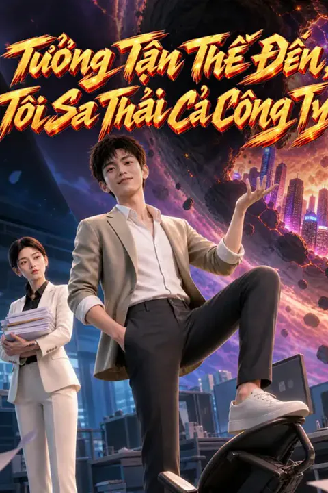 Poster Tưởng Tận Thế Đến, Tôi Sa Thải Cả Công Ty