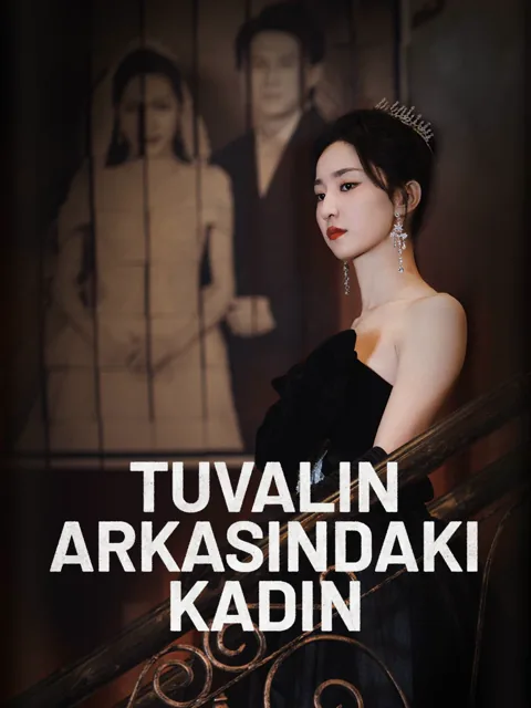 Tuvalin Arkasındaki Kadın afişi