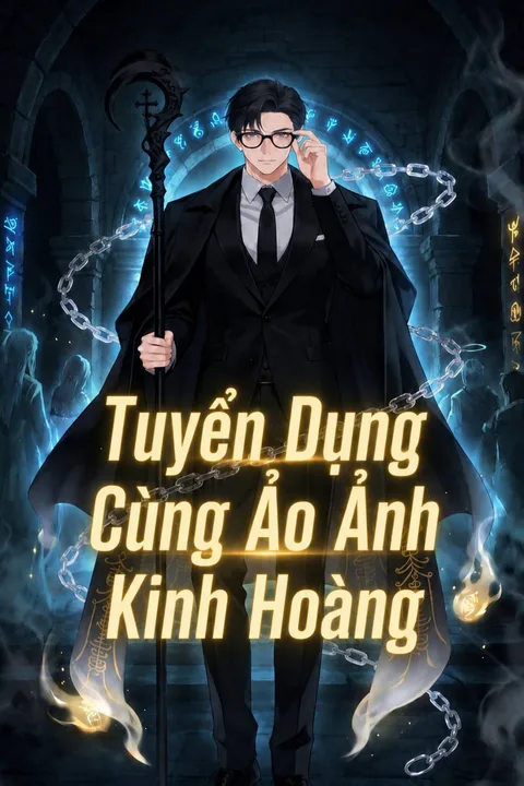 Poster Tuyển Dụng Cùng Ảo Ảnh Kinh Hoàng