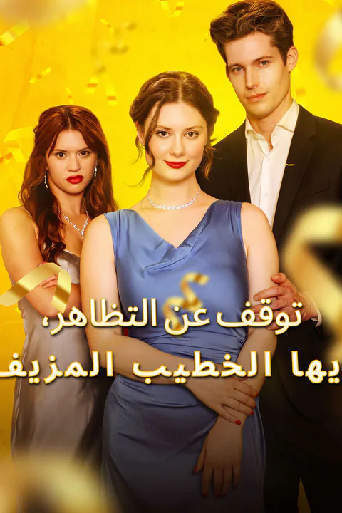 ملصق توقف عن التظاهر، أيها الخطيب المزيف