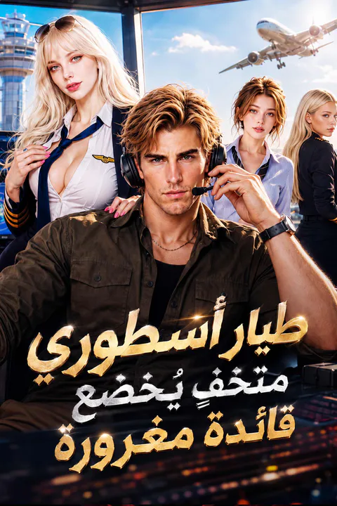 ملصق طيار أسطوري متخفٍ يُخضع قائدة مغرورة