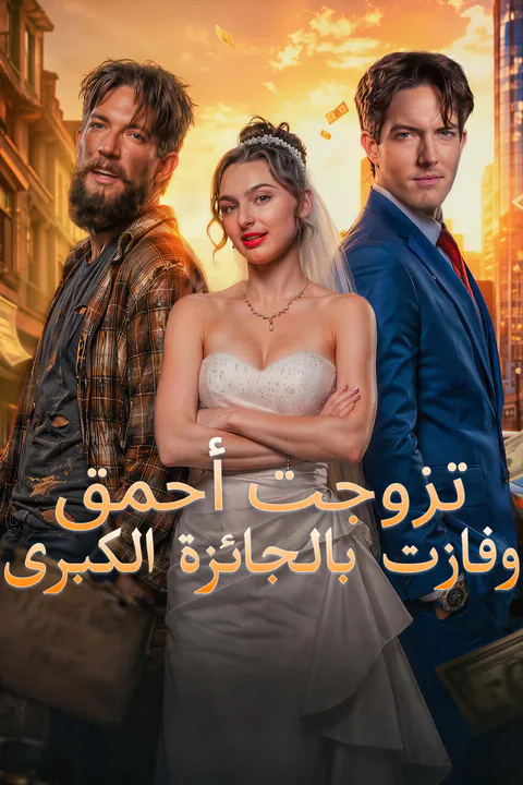 ملصق تزوجت أحمق وفازت بالجائزة الكبرى-1