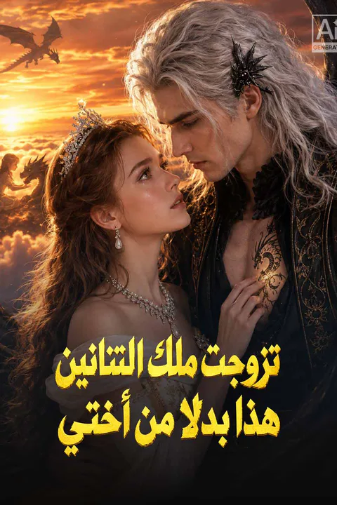 ملصق تزوجت ملك التنانين هذا بدلا من أختي