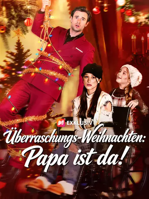 Poster von Überraschungs-Weihnachten: Papa ist da!