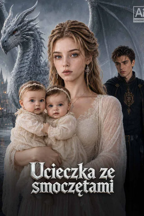 Ucieczka ze smoczętami – plakat