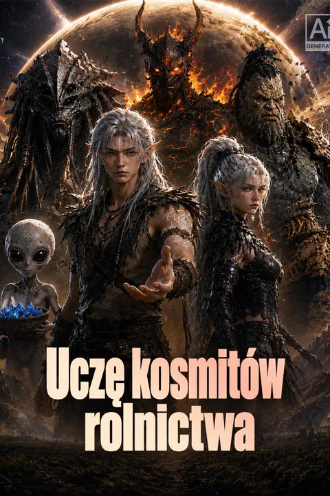 Uczę kosmitów rolnictwa – plakat