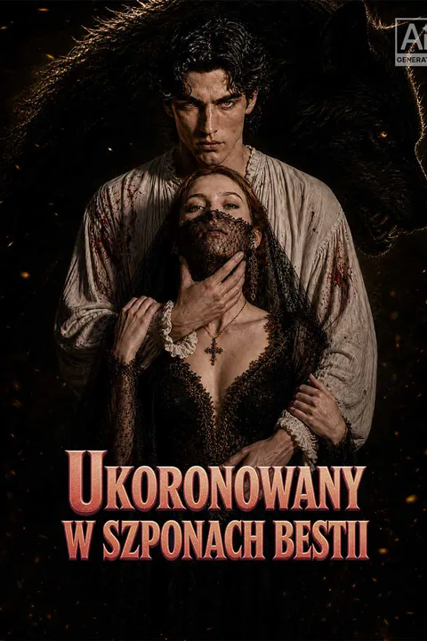 Ukoronowany w szponach bestii – plakat