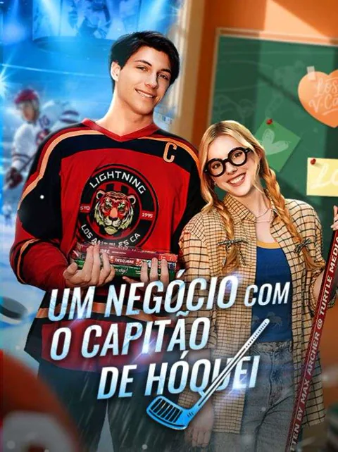 Pôster de Um Negócio com O Capitão de Hóquei