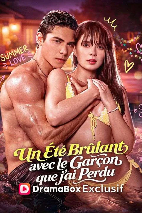 Affiche d’Un Été Brûlant avec le Garçon que j'ai Perdu