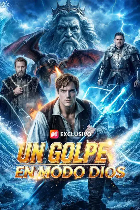 Póster de (Doblado) Un golpe en modo dios