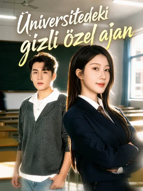 Üniversitedeki gizli özel ajan afişi