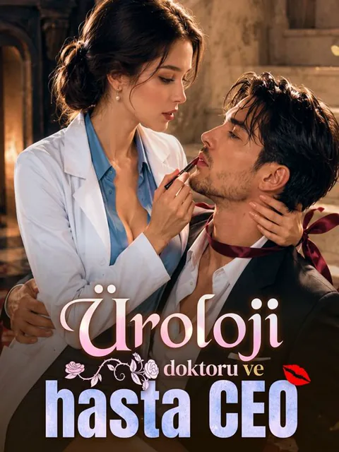 Üroloji doktoru ve hasta CEO afişi