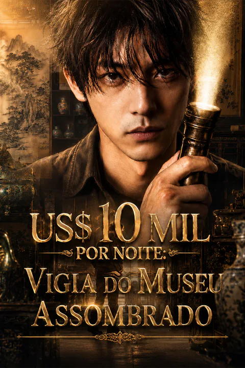 Pôster de US$ 10 Mil por Noite: Vigia do Museu Assombrado