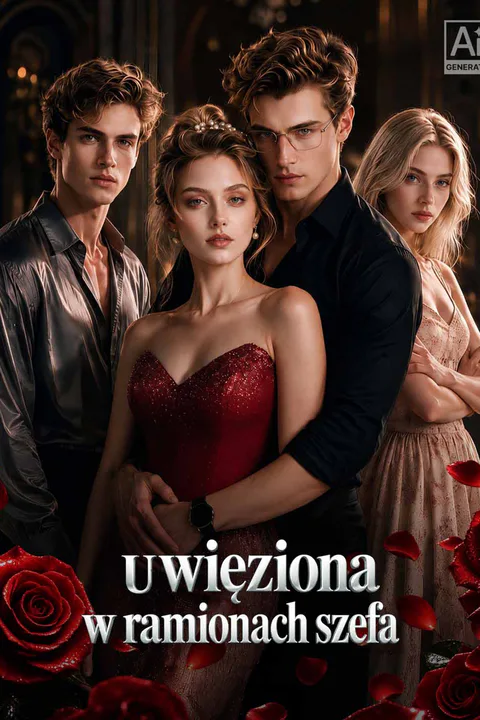Uwięziona w ramionach szefa – plakat