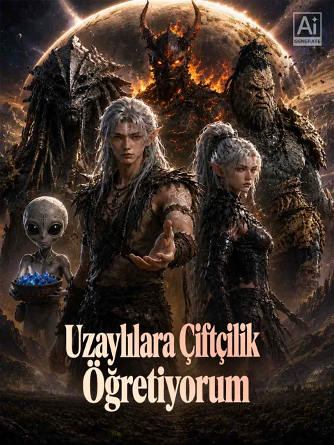 Uzaylılara Çiftçilik Öğretiyorum afişi